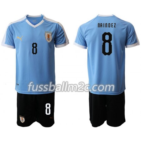 Fußballtrikots Uruguay Nahitan Nández 8 Kinder Heim Trikotsatz 2019-2020 Fußballtrikots Uruguay Nahitan Nández 8 Kinder Heim Trikotsatz 2019-2020